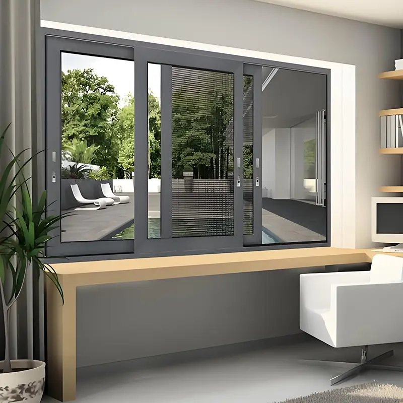 Proses produksi jendela aluminium