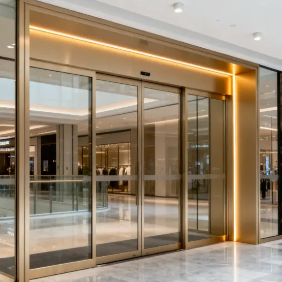 Pintu Listrik Alumunium Kab