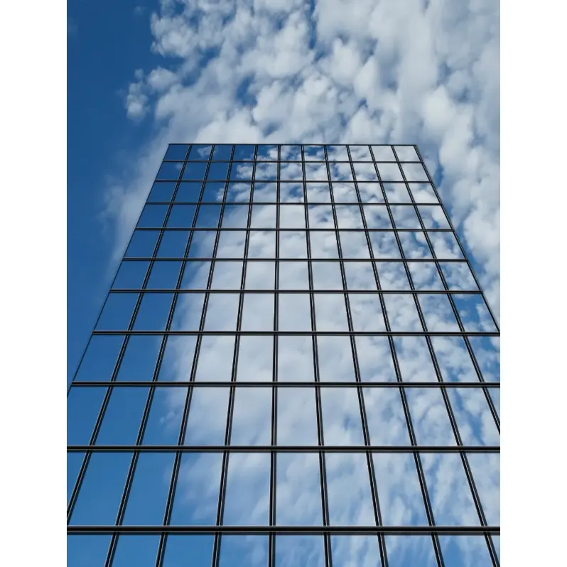 Kaca Low-E kanggo Tembok Tirai